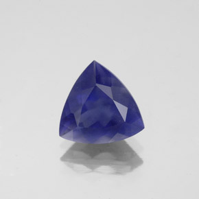 Iolite Violet Bleu naturelle Trillion, 1.70 ct, VS