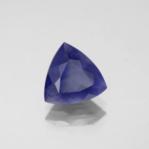Iolite Violet Bleu naturelle Trillion, 1.70 ct, VS