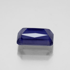 Iolite bleue naturelle taille émeraude, 2,66 ct, VS-SI
