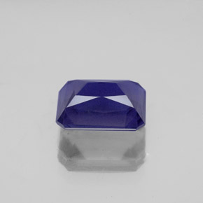 Iolite bleue naturelle taille émeraude, 2,07 ct, VS