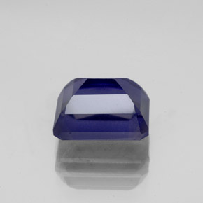 Iolite bleue naturelle taille émeraude, 2,61 ct, VS