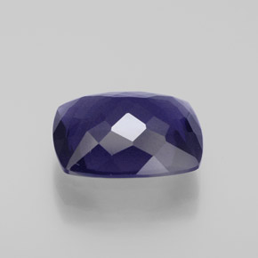 Iolite Violet Bleu naturelle Coussin, 4.20 ct, VS
