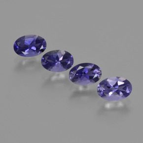 Achetez naturel 1.54ct Violet foncé Iolite gems, Coupe ovale, En provenance Madagascar chez GemSelect. En stock, livraison internationale!