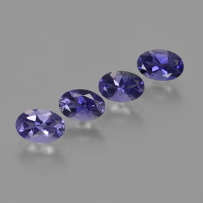 Achetez naturel 1.54ct Violet foncé Iolite gems, Coupe ovale, En provenance Madagascar chez GemSelect. En stock, livraison internationale!