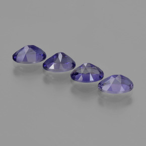 Achetez naturel 1.54ct Violet foncé Iolite gems, Coupe ovale, En provenance Madagascar chez GemSelect. En stock, livraison internationale!