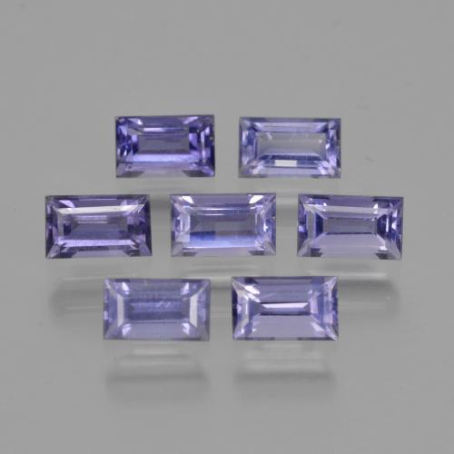 Achetez naturel 2.04ct Bleu argenté Iolite gems, Baquette, En provenance Madagascar chez GemSelect. En stock, livraison internationale!