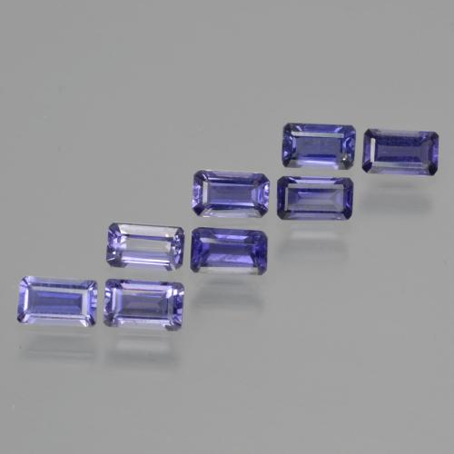 Achetez naturel 2,17ct bleue iolite gems, taille émeraude, en provenance madagascar chez gemselect. en stock, livraison internationale!