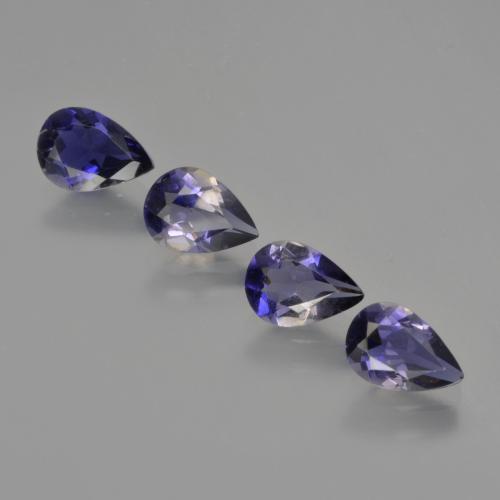 Achetez naturel 2.19ct Bleu foncé Iolite gems, En forme de poire, En provenance Madagascar chez GemSelect. En stock, livraison internationale!