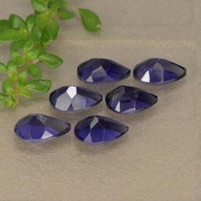 Achetez naturel 2,27ct bleue iolite gems, en forme de poire, en provenance madagascar chez gemselect. en stock, livraison internationale!