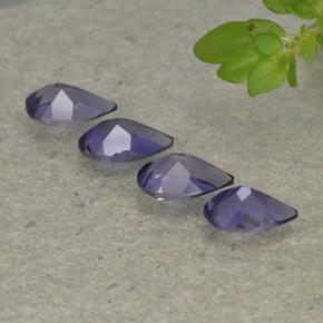 Achetez naturel 1,31ct violet iolite gems, en forme de poire, en provenance madagascar chez gemselect. en stock, livraison internationale!