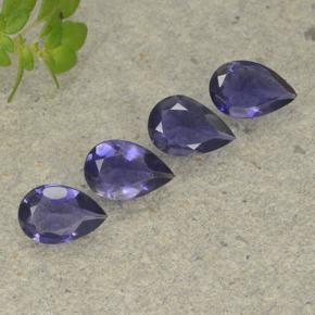 Achetez naturel 1,11ct violet iolite gems, en forme de poire, en provenance madagascar chez gemselect. en stock, livraison internationale!