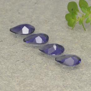 Achetez naturel 1,11ct violet iolite gems, en forme de poire, en provenance madagascar chez gemselect. en stock, livraison internationale!