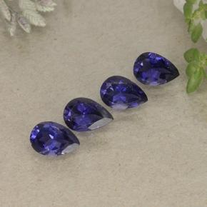 Achetez naturel 1,63ct bleue iolite gems, en forme de poire, en provenance madagascar chez gemselect. en stock, livraison internationale!
