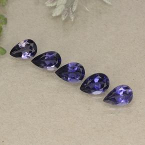 Achetez naturel 1,74ct violet iolite gems, en forme de poire, en provenance madagascar chez gemselect. en stock, livraison internationale!