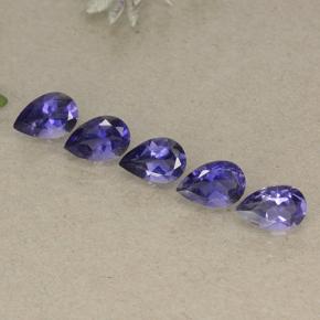 Achetez naturel 1,74ct violet iolite gems, en forme de poire, en provenance madagascar chez gemselect. en stock, livraison internationale!