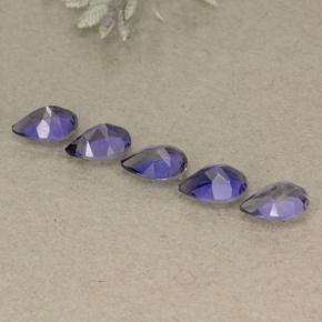 Achetez naturel 1,74ct violet iolite gems, en forme de poire, en provenance madagascar chez gemselect. en stock, livraison internationale!