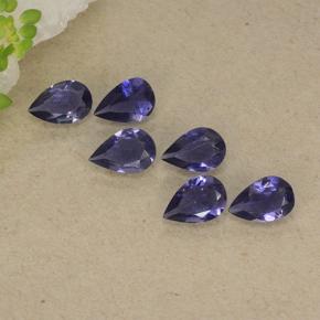Achetez naturel 1,60ct violet iolite gems, en forme de poire, en provenance madagascar chez gemselect. en stock, livraison internationale!