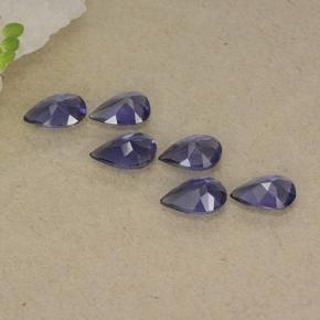 Achetez naturel 1,60ct violet iolite gems, en forme de poire, en provenance madagascar chez gemselect. en stock, livraison internationale!