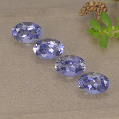 Achetez naturel 1,73ct violet iolite gems, coupe ovale, en provenance madagascar chez gemselect. en stock, livraison internationale!