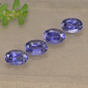 Achetez naturel 1,69ct violet iolite gems, coupe ovale, en provenance madagascar chez gemselect. en stock, livraison internationale!