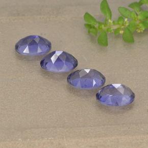 Achetez naturel 1,69ct violet iolite gems, coupe ovale, en provenance madagascar chez gemselect. en stock, livraison internationale!
