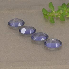 Achetez naturel 1.49ct Violet foncé Iolite gems, Coupe ovale, En provenance Madagascar chez GemSelect. En stock, livraison internationale!