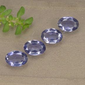 Achetez naturel 1,23ct violet iolite gems, coupe ovale, en provenance madagascar chez gemselect. en stock, livraison internationale!