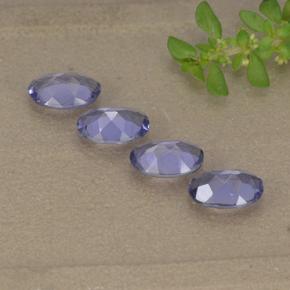 Achetez naturel 1,23ct violet iolite gems, coupe ovale, en provenance madagascar chez gemselect. en stock, livraison internationale!