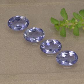 Achetez naturel 1,34ct violet iolite gems, coupe ovale, en provenance madagascar chez gemselect. en stock, livraison internationale!