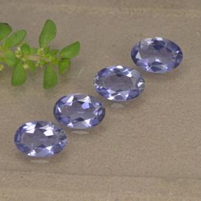 Achetez naturel 1,34ct violet iolite gems, coupe ovale, en provenance madagascar chez gemselect. en stock, livraison internationale!