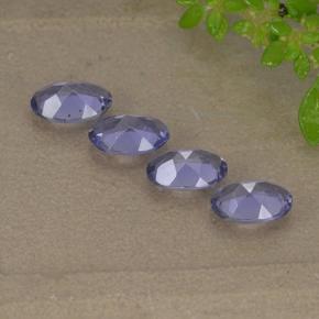 Achetez naturel 1,34ct violet iolite gems, coupe ovale, en provenance madagascar chez gemselect. en stock, livraison internationale!