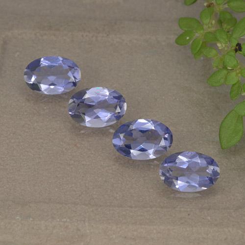 Achetez naturel 1,34ct violet iolite gems, coupe ovale, en provenance madagascar chez gemselect. en stock, livraison internationale!