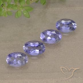 Achetez naturel 1.56ct Violet moyen-léger Iolite gems, Coupe ovale, En provenance Madagascar chez GemSelect. En stock, livraison internationale!