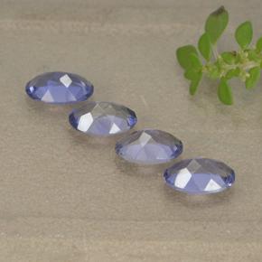 Achetez naturel 1.41ct Bleu violet intense Iolite gems, Coupe ovale, En provenance Madagascar chez GemSelect. En stock, livraison internationale!
