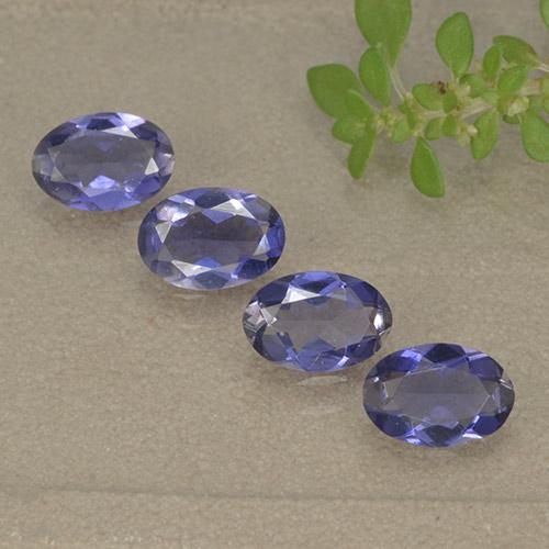 Achetez naturel 1.29ct Violet foncé Iolite gems, Coupe ovale, En provenance Madagascar chez GemSelect. En stock, livraison internationale!
