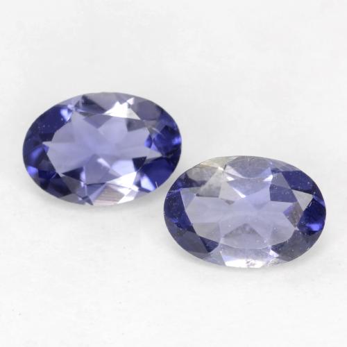 Achetez naturel 0,73ct bleue iolite gems, coupe ovale, en provenance madagascar chez gemselect. en stock, livraison internationale!