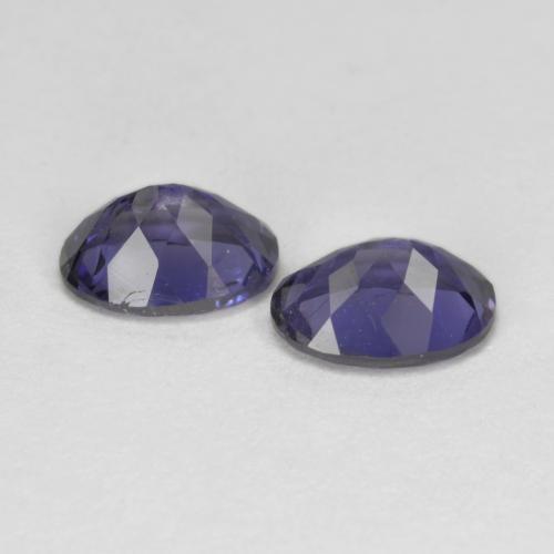 Achetez naturel 1.37ct Violet aubergine Iolite gems, Coupe ovale, En provenance Madagascar chez GemSelect. En stock, livraison internationale!