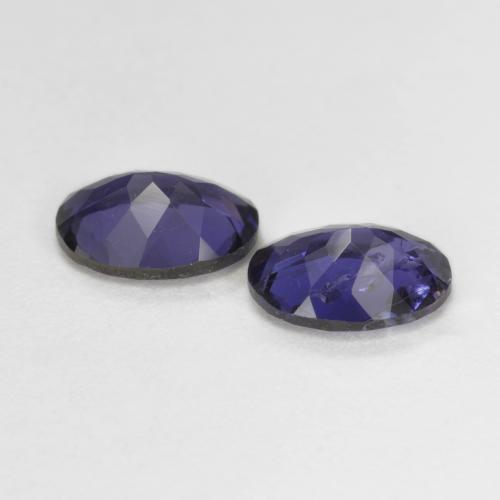 Achetez naturel 1,27ct violet iolite gems, coupe ovale, en provenance madagascar chez gemselect. en stock, livraison internationale!