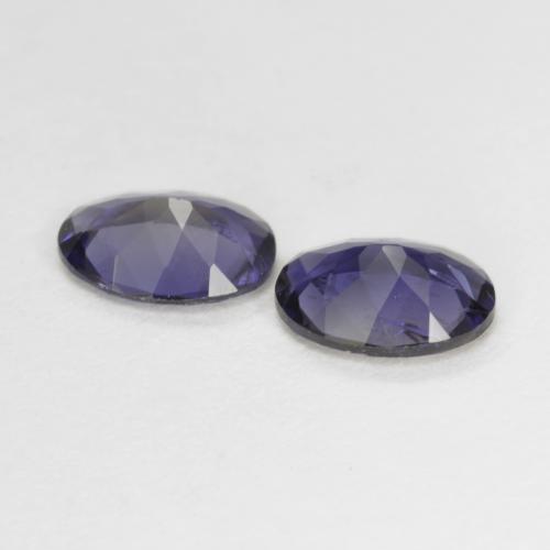Achetez naturel 1.10ct Violet foncé Iolite gems, Coupe ovale, En provenance Madagascar chez GemSelect. En stock, livraison internationale!