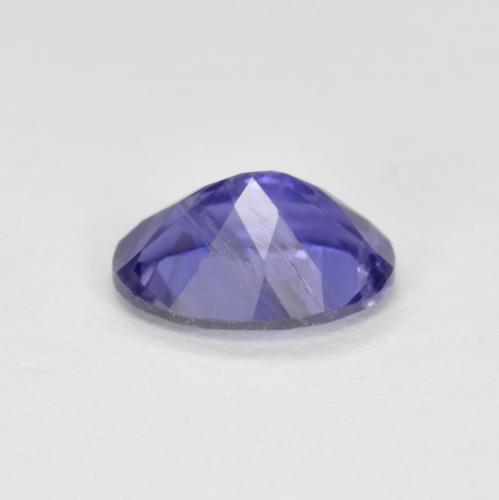 Iolite Pourpre bleuté foncé naturelle Coupe ovale, 0.64 ct, VS-SI