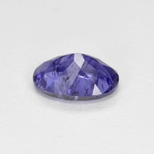 Iolite Pourpre bleuté foncé naturelle Coupe ovale, 0.67 ct, VS-SI