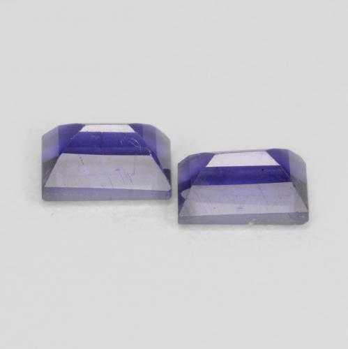 Achetez naturel 0,70ct violet iolite gems, baguette, en provenance madagascar chez gemselect. en stock, livraison internationale!