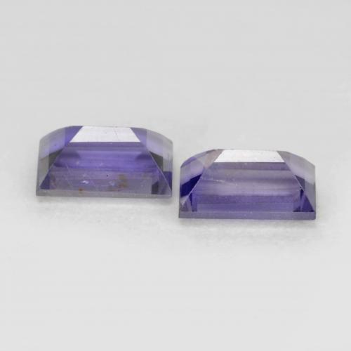 Achetez naturel 0.59ct Violet foncé Iolite gems, Baquette, En provenance Madagascar chez GemSelect. En stock, livraison internationale!