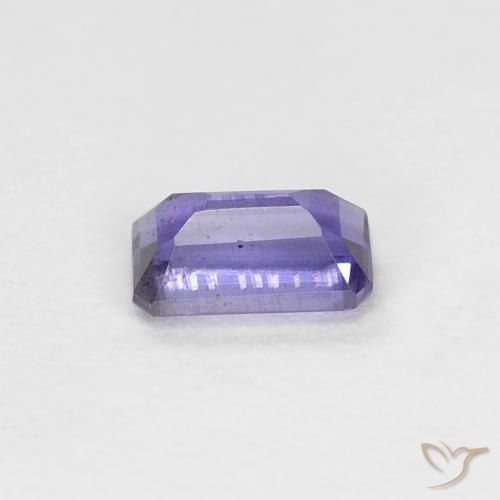 Iolite Violet foncé naturelle Octogone / coupe Émeraude, 0.25 ct, VS