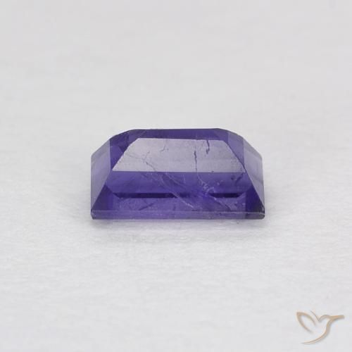 Iolite Violet foncé naturelle Baquette, 0.30 ct, VS