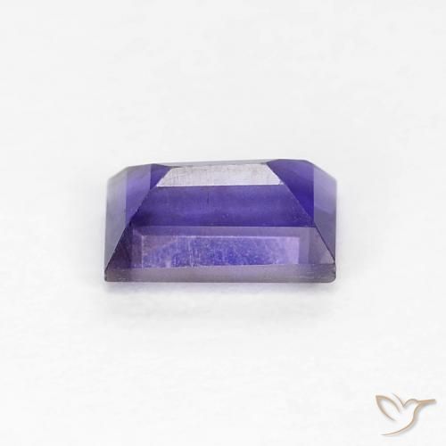 Iolite Pourpre bleuté foncé naturelle Baquette, 0.30 ct, VS