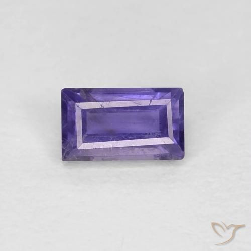 iolite Violet moyen naturelle Baquette, 0.30 ct, VS