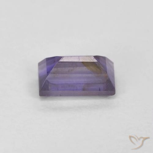 Iolite Violet moyen naturelle Baquette, 0.33 ct, VS