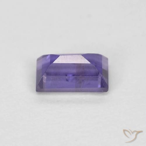 Iolite Violet intense naturelle Baquette, 0.30 ct, VS