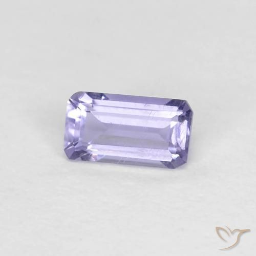 Iolite Medium Light-Violet naturelle Octogone / coupe Émeraude, 0.21 ct, VS